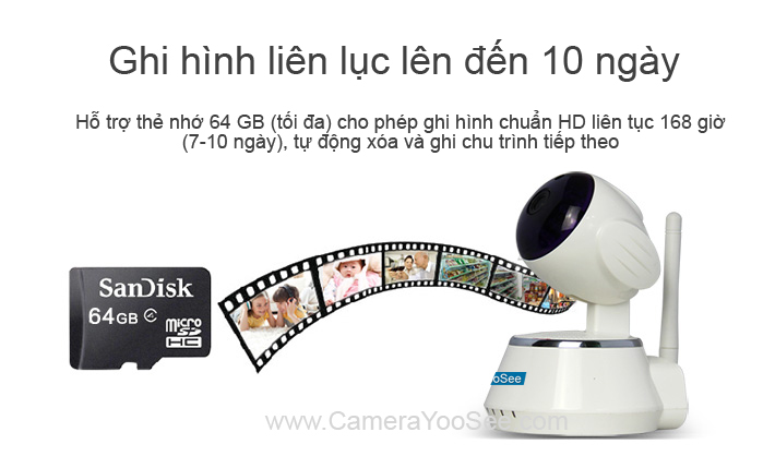 camera không dây yoosee, camera khong day yoosee, camera không dây ghi hình trên thẻ nhớ, camera khong day ghi hinh vao the nho