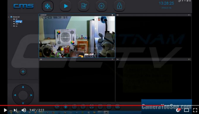 Khắc phục tình trạng màn hình đen trên CMS Client Camera IP wifi YooSee