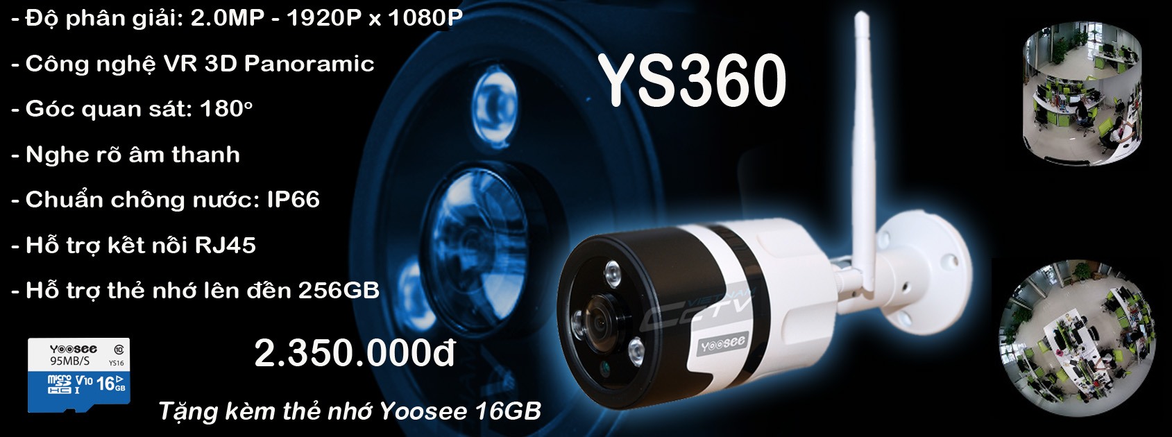 camera yoosee ys360