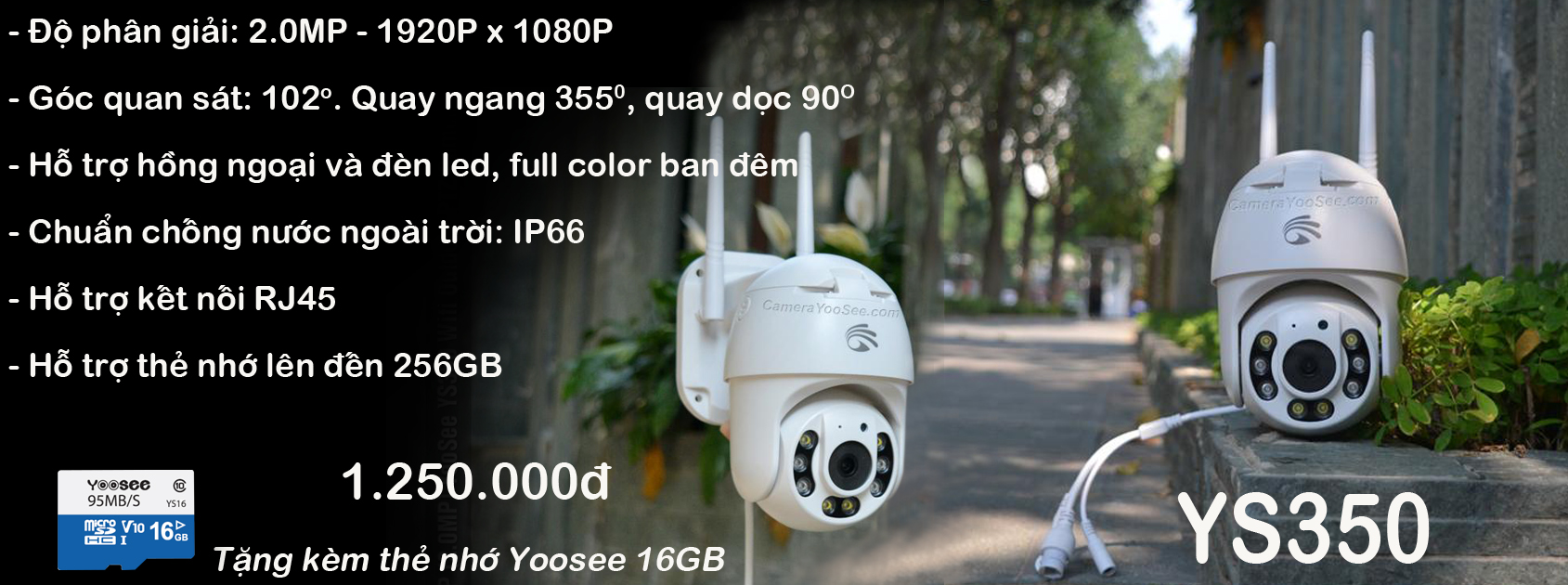 Camera Yoosee YS350
